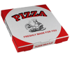 9" Pizza Box - Printed